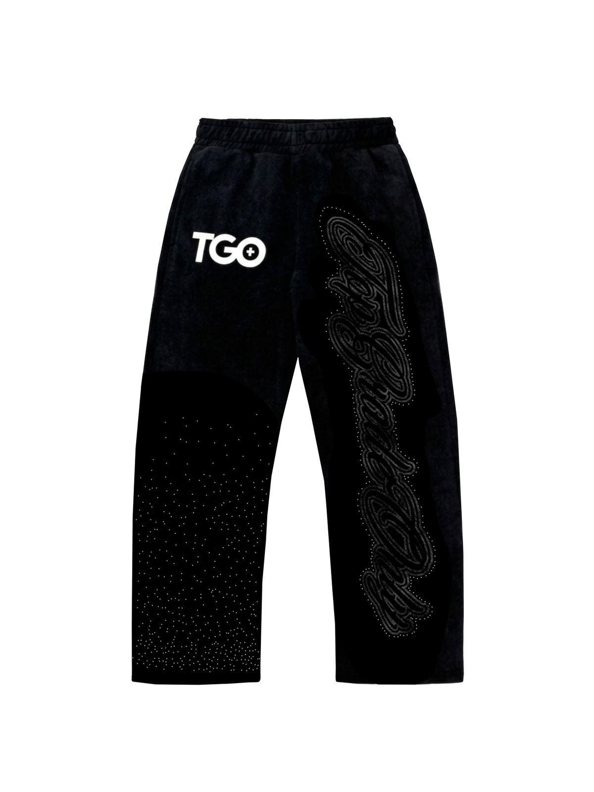 TGO Sweatpants Black Gems