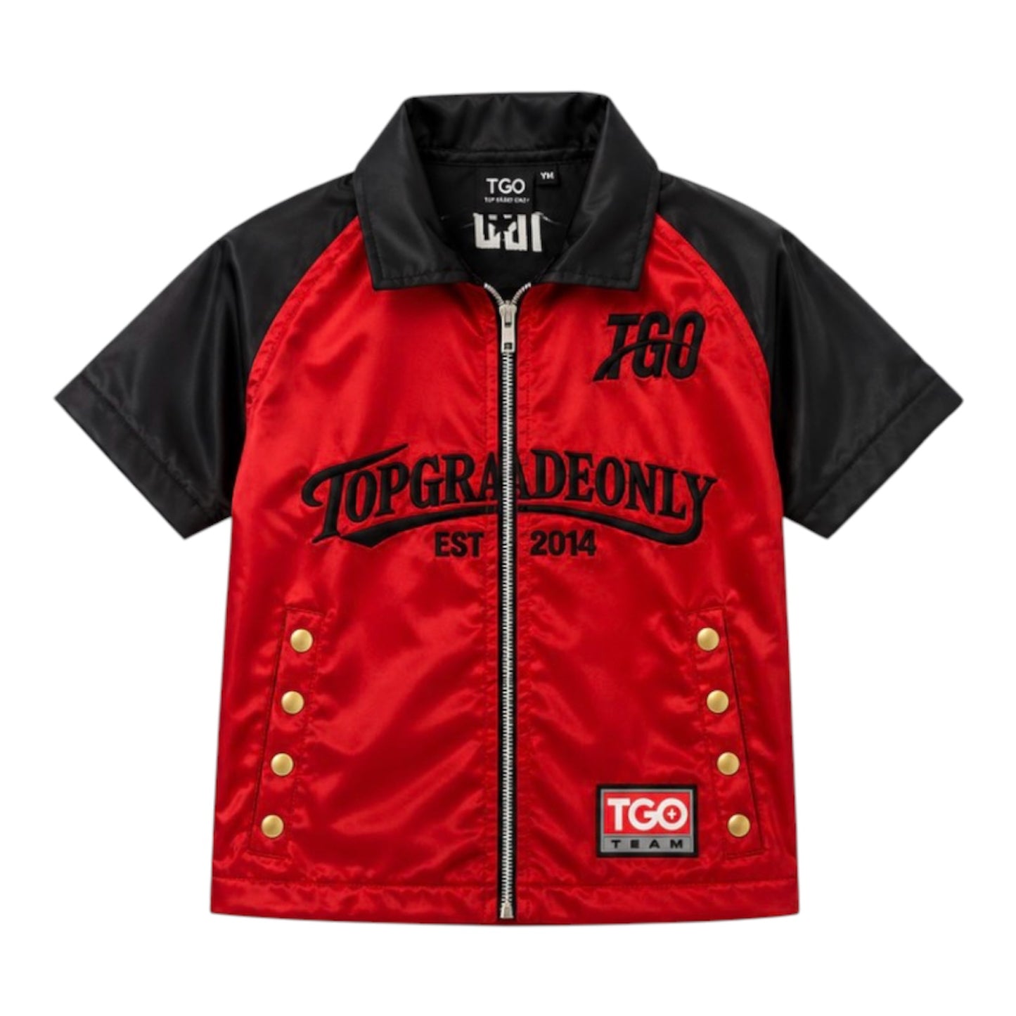 TGO Zip red / black Youth