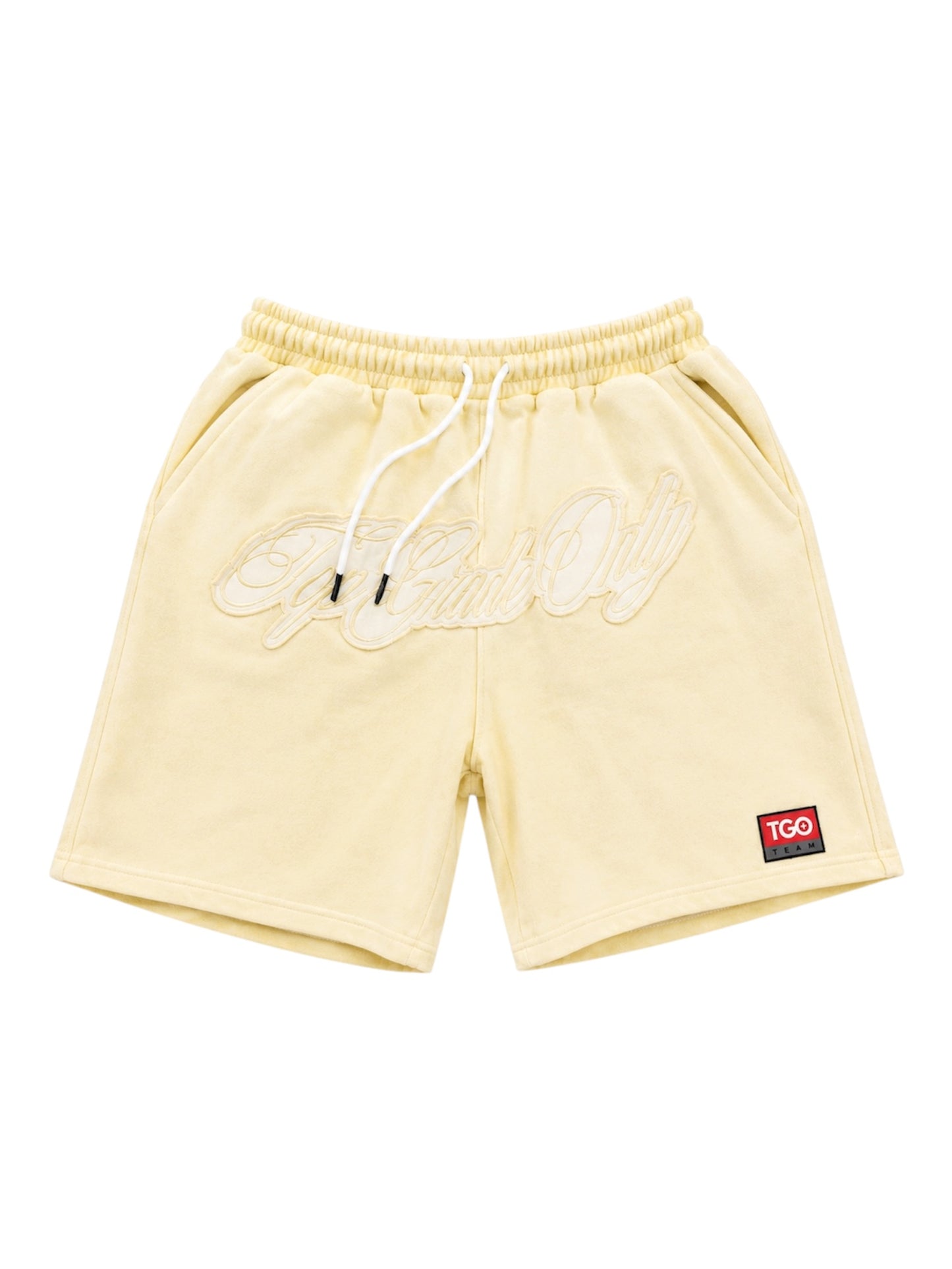 SHORTS-WASHED BEIGE