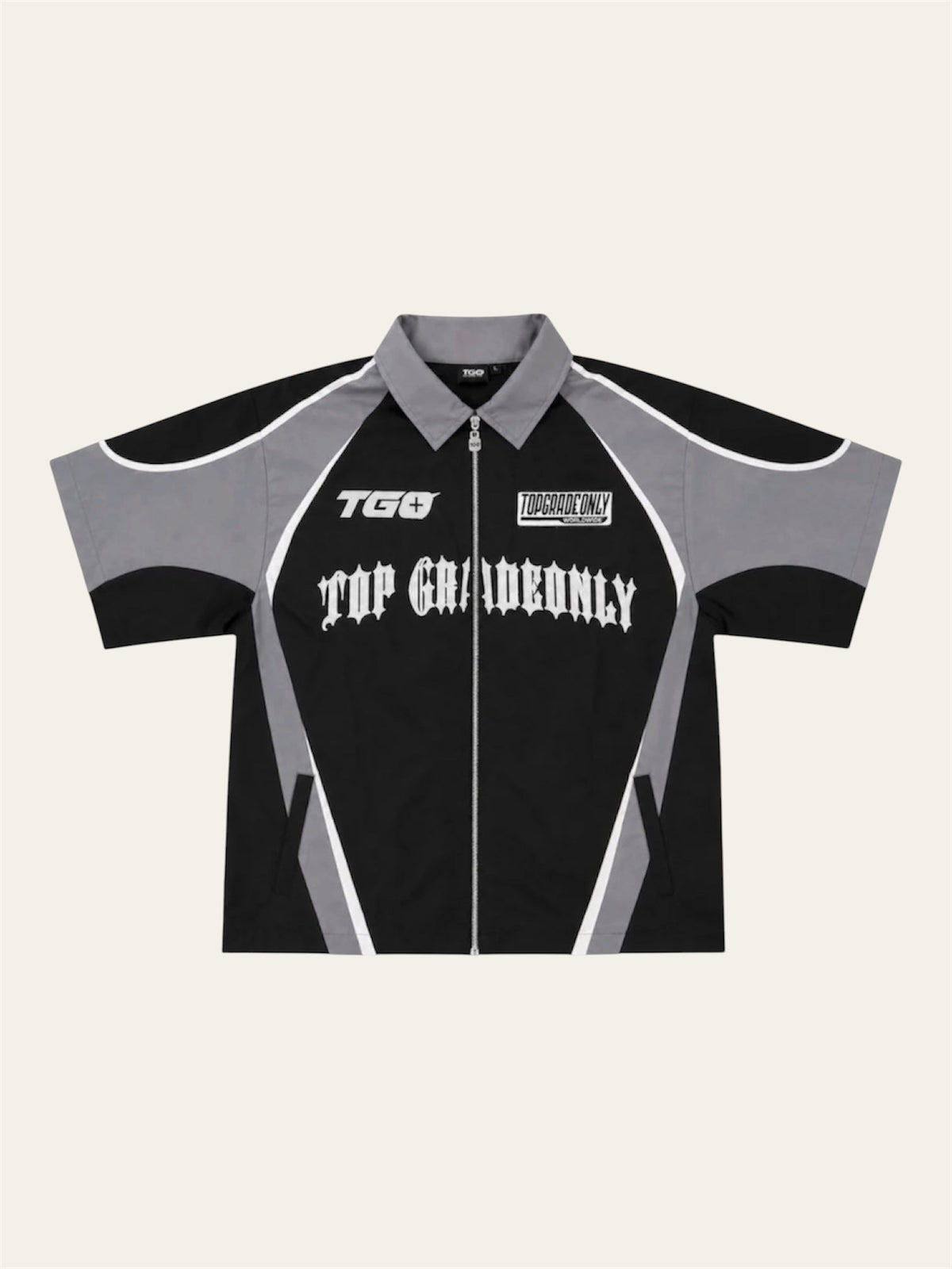 TGO B/W OE Zip Fleece