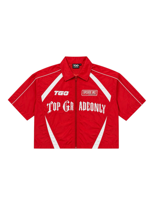 TGO RED ZIP FLEECE
