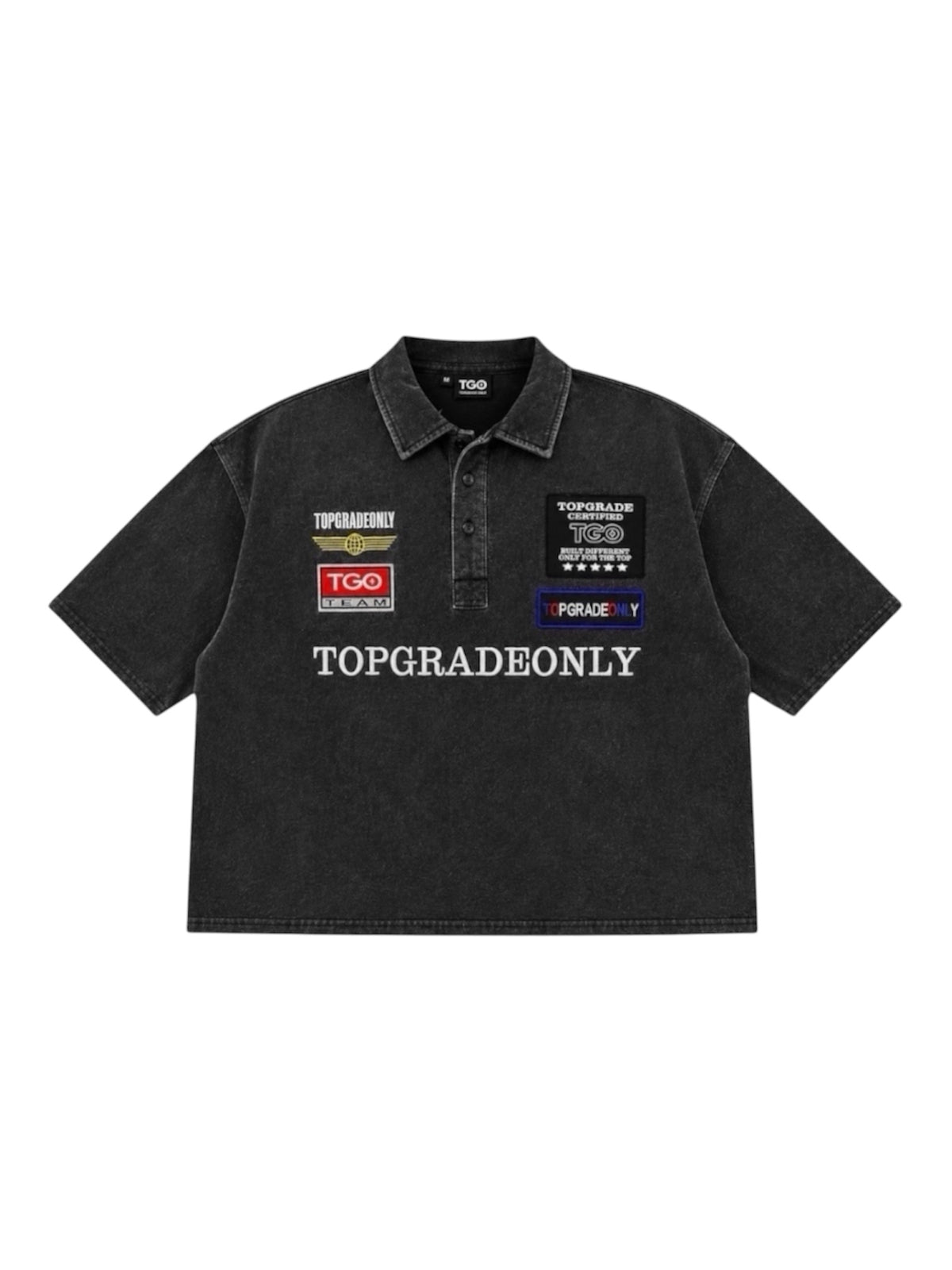 TGO POLO — BLACK