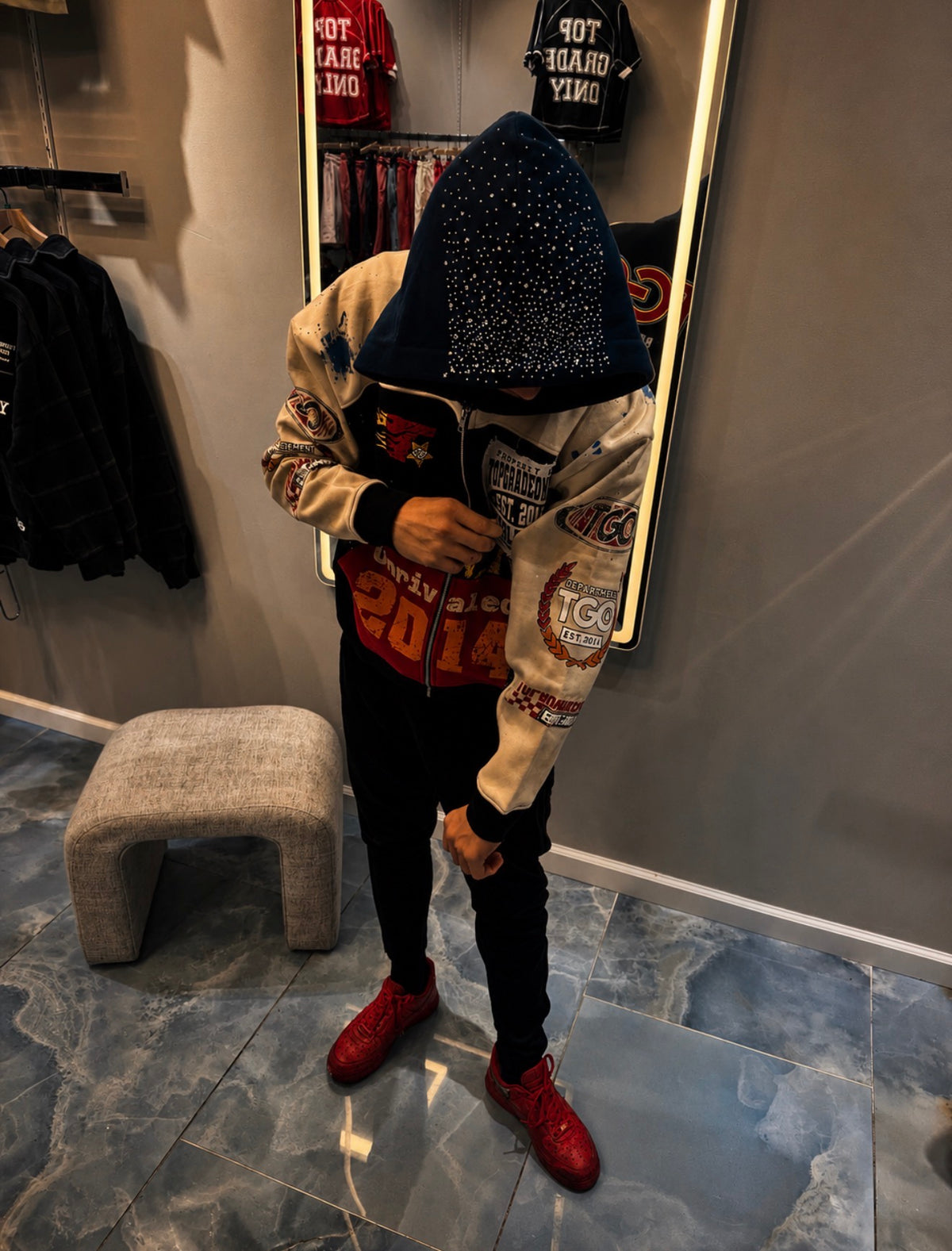 TGO UNRIVALED ZIP HOODIE