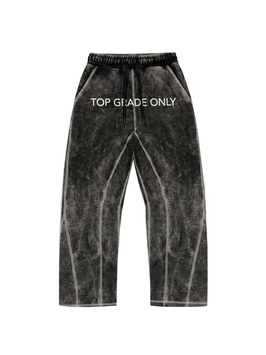TOPGRADEONLY Sweatpants Washed black