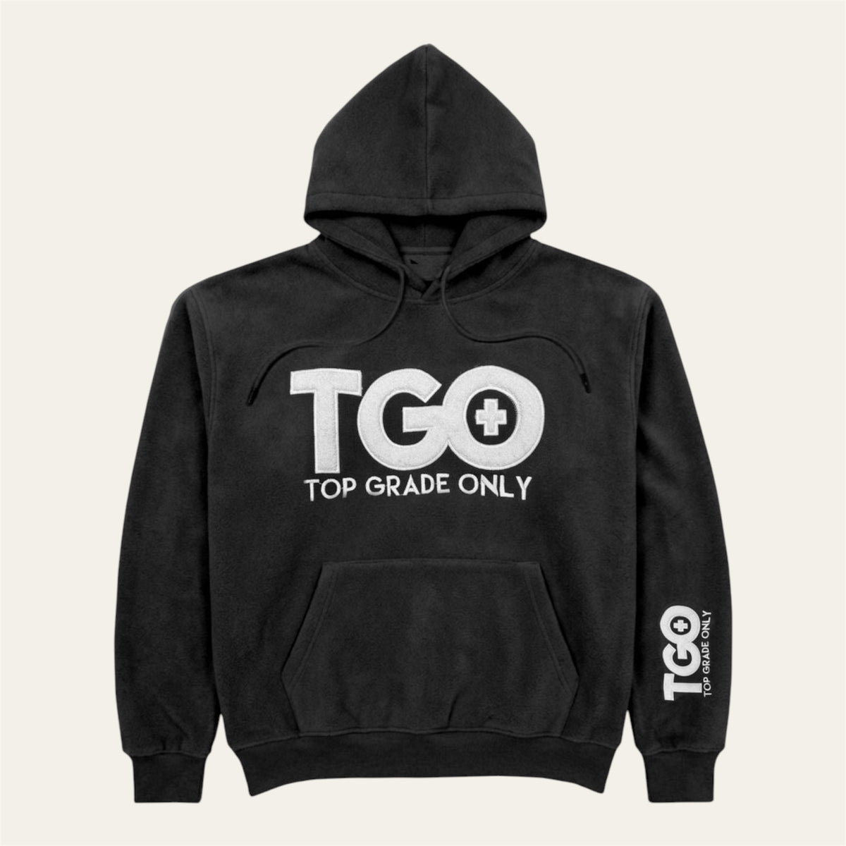TGO B/W Puff Hoodie