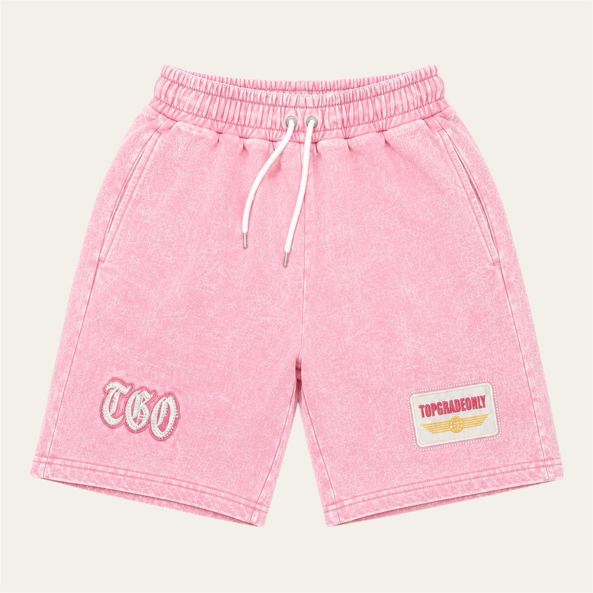 TGO Washed Pink Shorts