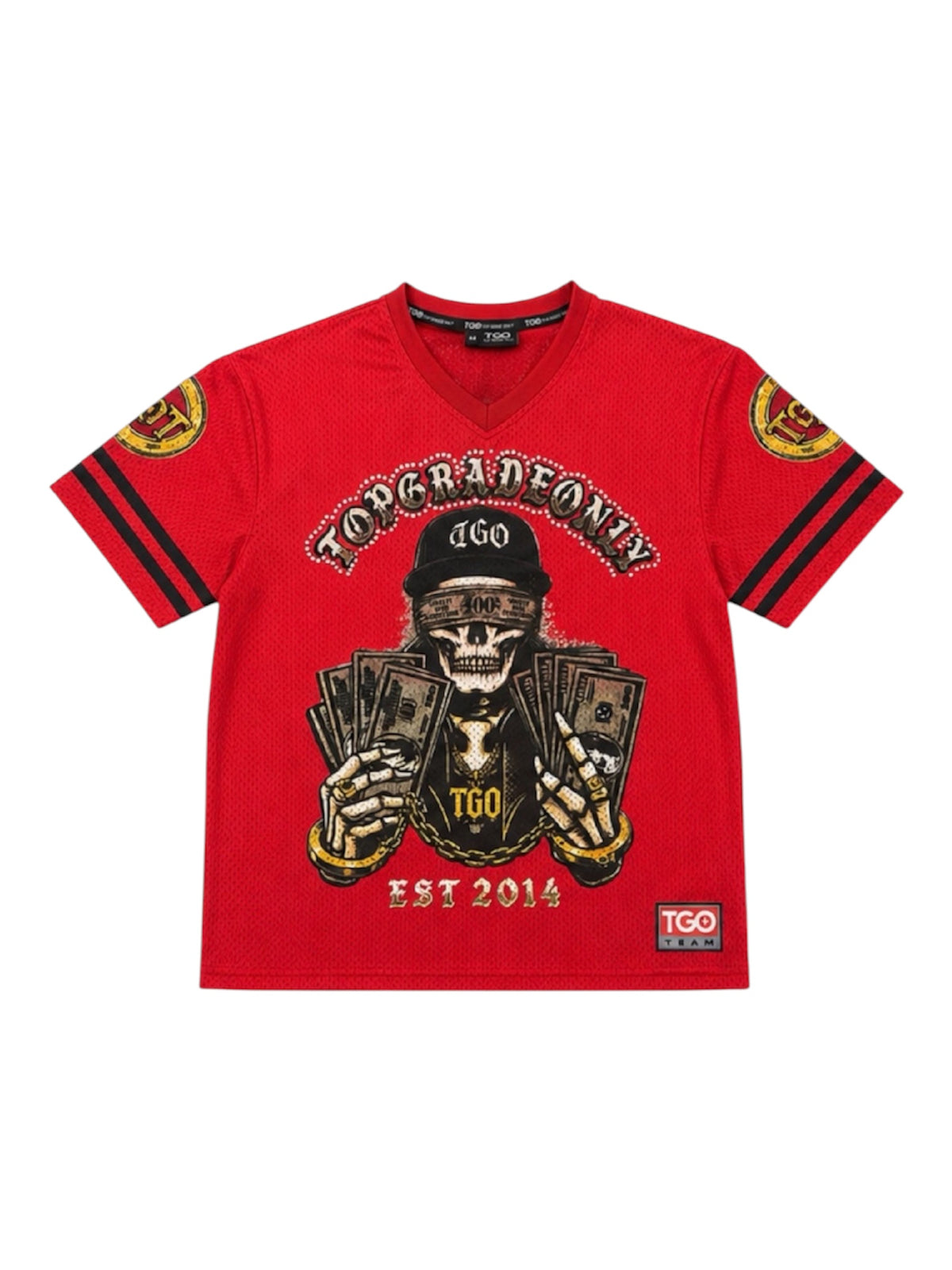 TGO BLIND MONEY JERSEY — RED