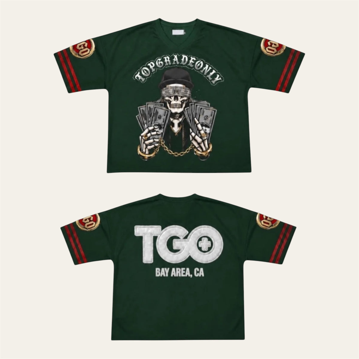 TGO Blind Money Forest Green Jersey