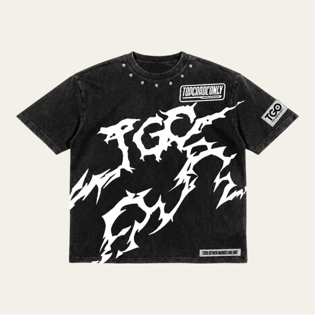 TGO Top Gems Black Shirt