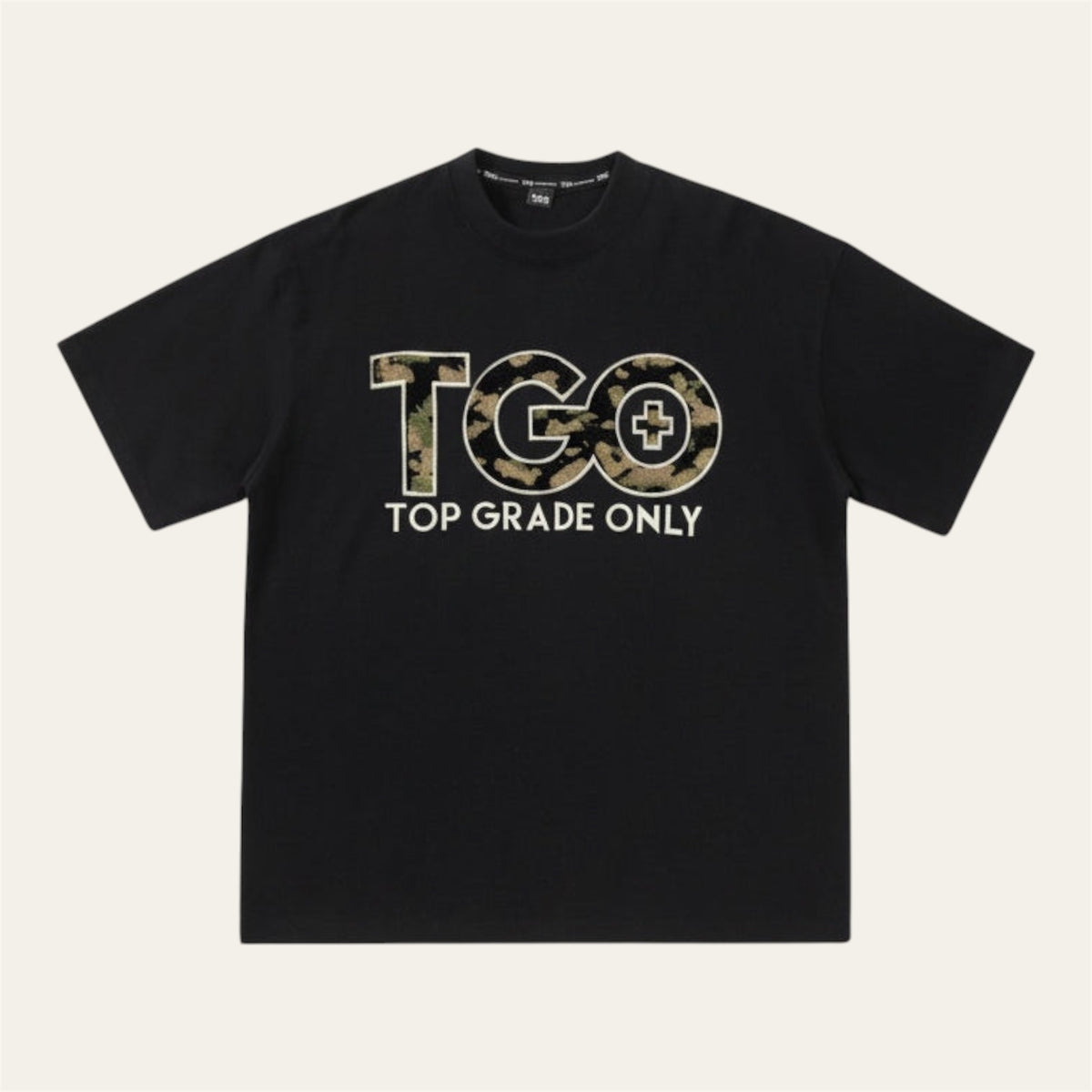 TGO Camo Puff Black Shirt