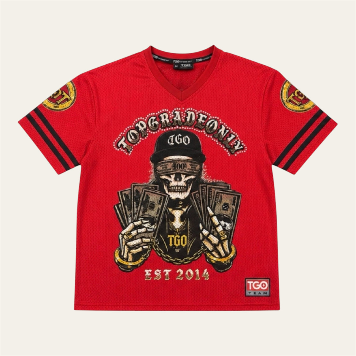 TGO Blind Money Red Jersey