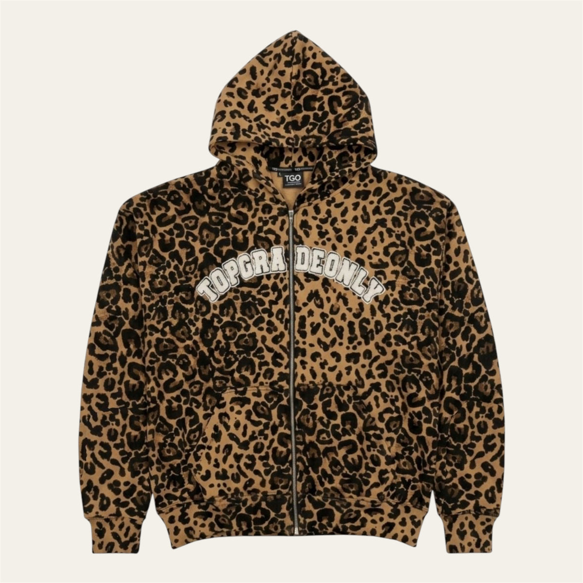 TGO Cheetah Zip Hoodie