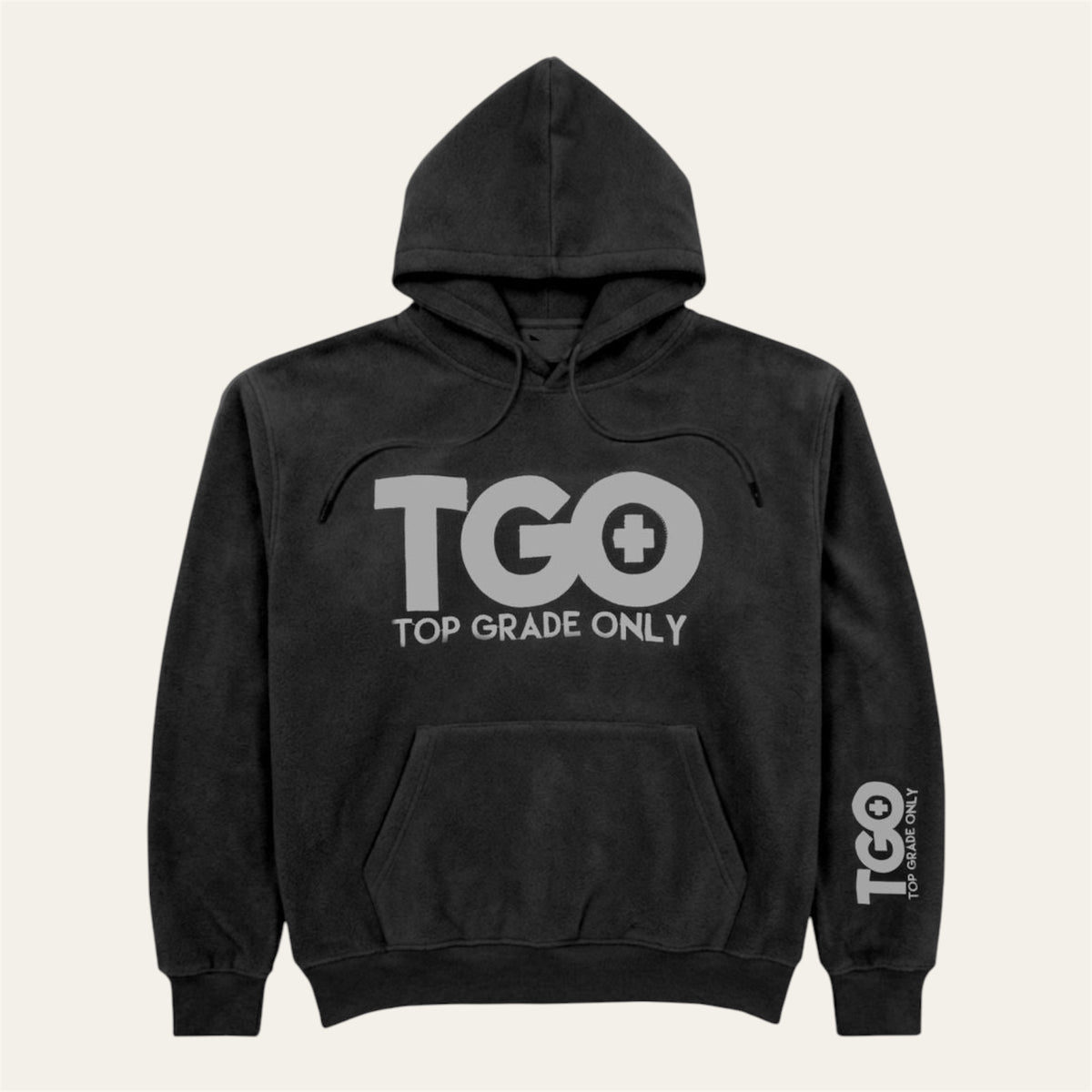 TGO B/W Flat Hoodie
