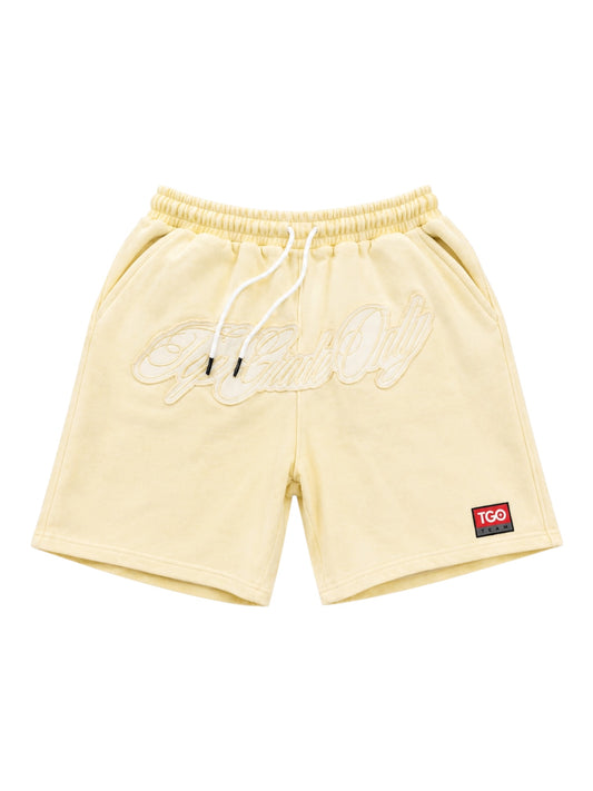 SHORTS-WASHED BEIGE