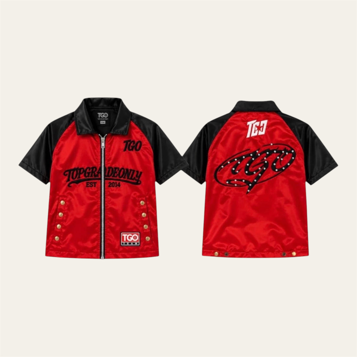 TGO R/B zip Youth