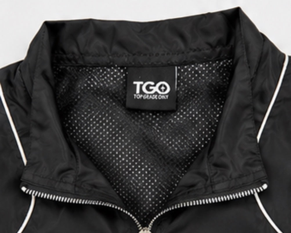 TGO B/W Solid Zip/pants fleece Full Set